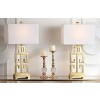 Greek Key Table Lamp 29" (Set of 2) - Antique Gold - Safavieh - 3 of 4