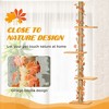 LOVMOR 80" - 95" Adjustable Tall Cat Tower Floor to Ceiling Cat Tree - 4 of 4