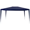 vidaXL Water-Resistant PE Party Tent 9.8'x13.1', Outdoor Gazebo with UV Protection and Rust-Resistant Steel Frame, Easy Assembly, Blue. - 3 of 4