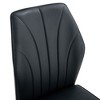 NicBex Dining Table Set for 8 Dining Room Table Set Black Marble Pattern Tempered Glass Dining Table Set with 8 PU Chairs for Dining Room - 2 of 4