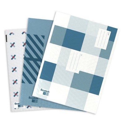 Scotch Poly Bubble Padded Mailer 3pk Large