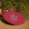 Nicholls State University Primary Logo Aluminum Holiday Christmas Tree Ornament - 4 of 4