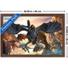 Trends International How To Train Your Dragon (2025) - Group Framed Wall Poster Prints - 3 of 4