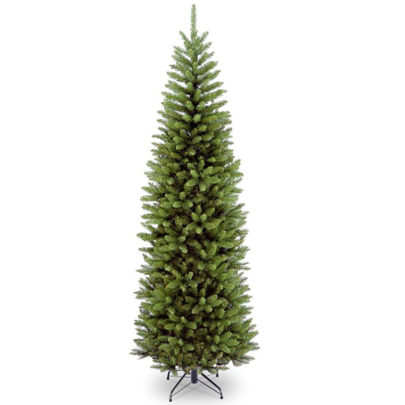 National Tree Company 7.5&#39; Kingswood Fir Artificial Pencil Christmas Tree, 1 of 6