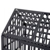 Bencmate Pet Crates and Houses Heavy Duty Dog Crate, Durable Versatile and Portable, with 4 Lockable Wheels, Black, 43.3"*29.5"*44.5" - 4 of 4