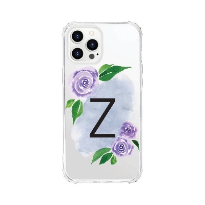 OTM Essentials Apple iPhone 15 Pro Monogram Clear Tough Edge Floral Case - Z