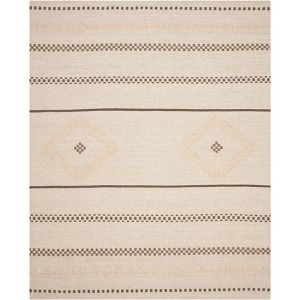 Dhurries DHU351 Hand Woven Flat Weave Indoor Rugs - Safavieh - 1 of 4