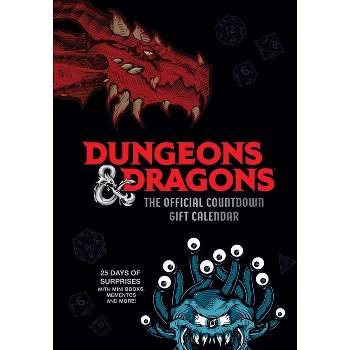 Dungeons & Dragons: The Official Countdown Gift Calendar - by  Insight Editions (Hardcover)