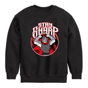 Boys' - Teenage Mutant Ninja Turtles - Stay Sharp Graphic Long Sleeve Fleece Sweatshirt - 1 of 4