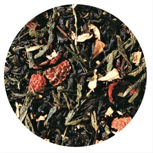 Over the Moon - Green/Black - 100 Grams Loose Tea - 1 of 2