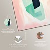 Art Remedy Jade with Magnets Contemporary Shapes Abstract Wall Art Framed - 4 of 4