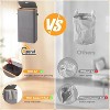 Laundry Basket with Lid,Collapsible Clothes Hampers for Laundry with Handles and Removable Inner Bag,Large Hamper - 4 of 4