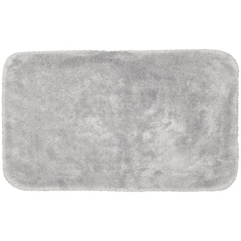 Fieldcrest Heritage Spa Bath Rug | Gray | 21 x 34 in | Bath Mats + Sets Bath Rugs