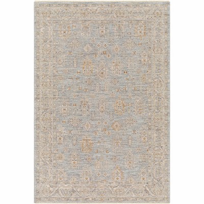 Hauteloom Coby Deep Teal Avant Garde Area Rug