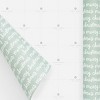 Green and White Merry Christmas Script Gift Wrap, Single Roll - Sugar Paper™ + Target - 2 of 4