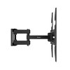 Brookstone Full Motion Wall Mount for 37"-80" TVs, Swivel, Tilt, Level Adjust, 99 lbs Capacity - 3 of 4