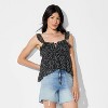 Women's Scoop Neck Chiffon Flutter Tank Top - Wild Fable™ - 2 of 4