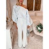 Women's Sequin Wide Leg Pants - Mainstrip - 2 of 3