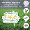 Big Dot of Happiness Thinking of You - Yard Sign and Outdoor Lawn Decorations - Just Because Yard Signs - Set of 8 - 3 of 4