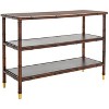 Tudor 2 Shelf Console Table - CNS6601A - Brown - Safavieh - 4 of 4
