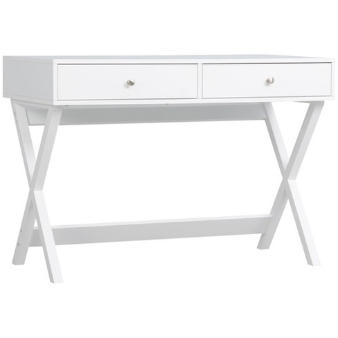 White computer hot sale desk target