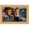 PosterPalooza | 17x12 Modern Bamboo Picture Frame, UV Acrylic, 5 Finishes - 2 of 4