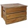 Storage Crate Natural Mahogany Solid mahogany woodvidaXL - 4 of 4