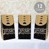 Big Dot of Happiness Prom - Prom Night Gift Favor Bags - Party Goodie Boxes - Set of 12 - 2 of 4