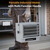 Etust 7500W Electric Garage Heater, Wall or Ceiling Mount Space Heater, Industrial-Grade Steel Design for Garages & Workshops - 4 of 4