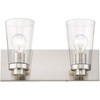 Livex Lighting Cityview 2 - Light Vanity in  Brushed Nickel - 4 of 4