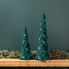 Melrose Beaded Leaf Pine Tree (Set of 2) - 2 of 3