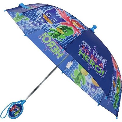 PJ Masks Kids Umbrella for Boys, Rain Wear for kids Age 3-6