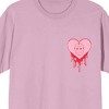 Friday The 13th Happy Camping Poster Art Crew Neck Short Sleeve Cradle Pink Men's T-shirt - 2 of 4