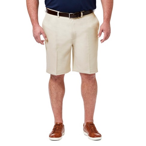 Haggar Men's Cool 18 Pro Big & Tall Flat Front Short : Target