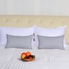 PiccoCasa Woven Striped Lumbar Throw Decors Rectangle Pillow Case 2 Packs - 3 of 4
