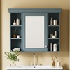 Bathroom Cabinet Wall Mounted, Bathroom Medicine Cabinet with Mirror Door, Wall Mounted Utility Cabinet for Bathroom Kitchen Laundry - 2 of 4
