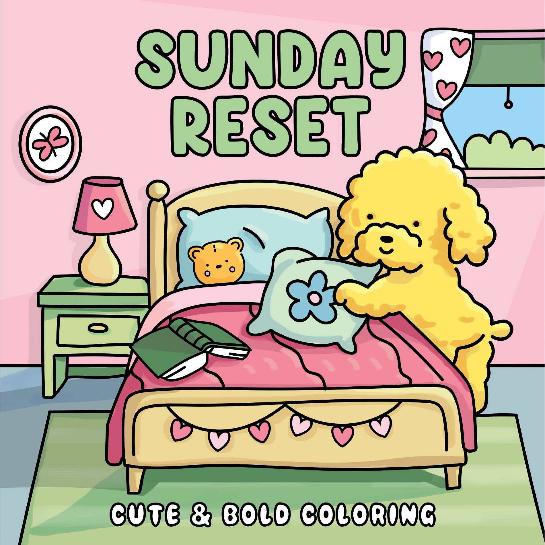Sunday Reset Coloring Book (Paperback)