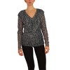 I.N.C International Concepts Womens Ruffle Floral Pullover Blouse - 4 of 4