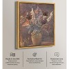 Art Remedy Clay vase with tulips and other flowers Classical vintage floral vase wall art Framed - 3 of 4