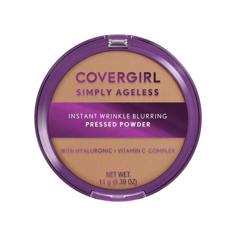 COVERGIRL Simply Ageless Instant Wrinkle Blurring Pressed Powder - 0.39oz, 1 of 8