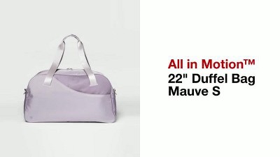 20 Duffel Bag Mauve S - All In Motion™ : Target