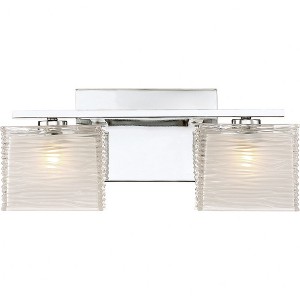 Quoizel Lighting Westcap 2 - Light Vanity in  Polished Chrome - 1 of 4