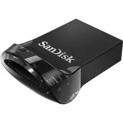SanDisk Ultra Fit USB 3.1 Flash Drive - 32 GB - USB 3.1 - 128-bit AES - 2 Year Warranty