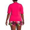 Lands' End Women's SunShade UPF 50 Elbow Sleeve Relaxed Rash Guard - 2 of 3