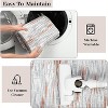coucheta Washable Modern Area Rugs, Multi-size Farmhouse Distressed Abstract Low Pile Soft Non Slip Large Carpet, for Living Room, Bedroom, Dining - 3 of 4