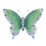 Eclectic Metal Butterfly Wall Decor Green - Olivia & May