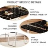 CAVINAS Modern Rustic Industrial Rectangular Dining Table for 4-6, Kitchen Table with 1.5" Thick Tabletop & Metal Legs, Desk for Kitchen Dining Room - 4 of 4