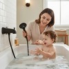 PROOX 5.31 in. Lift-Up Diverter Tub Spout with 6 Spray Handheld Shower in Oil Rubbed Brozne - 4 of 4