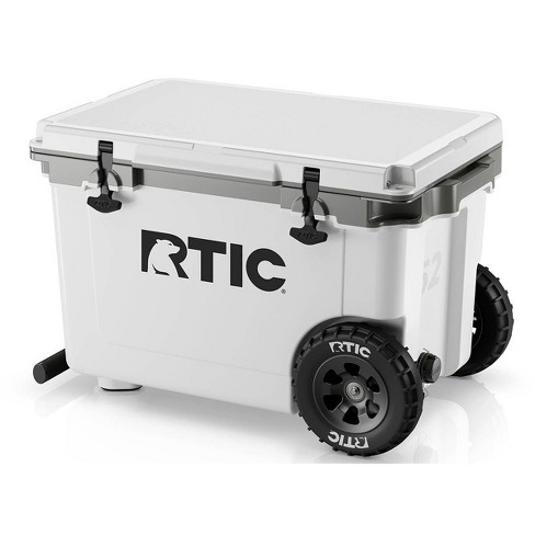 RTIC Ultra-Light 52 qt, White & Grey 17x27x17