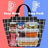 OPUX Lunch Bag Women, Insulated Tote Box Kids Men Girls Adults, Reusable Small Medium Soft Cooler School Adults Work Office Picnic - 2 of 4